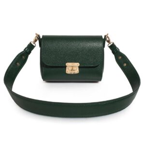Leather Cross body Bag, Black Leather Shoulder Bag, Women's Leather Crossbody Bag, Leather bag KF-3153